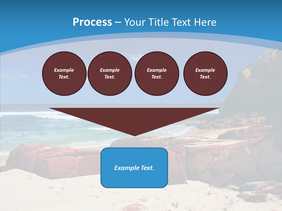 Summer Scenic Vacation PowerPoint Template