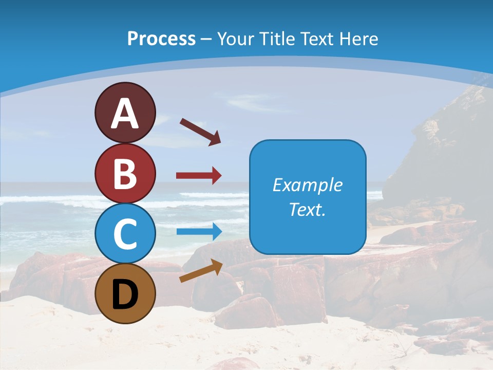 Summer Scenic Vacation PowerPoint Template