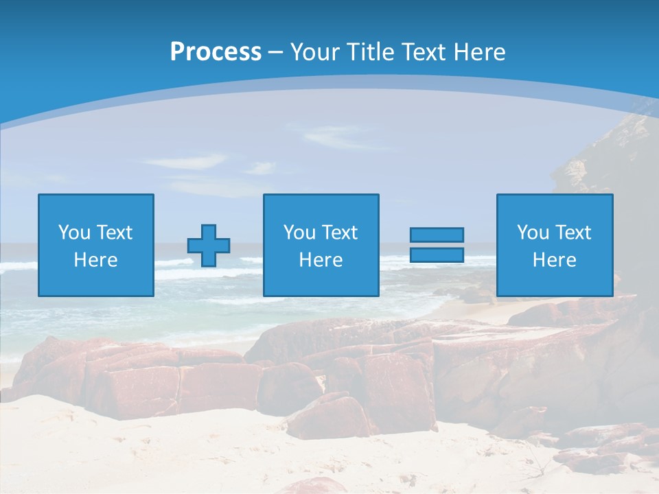 Summer Scenic Vacation PowerPoint Template