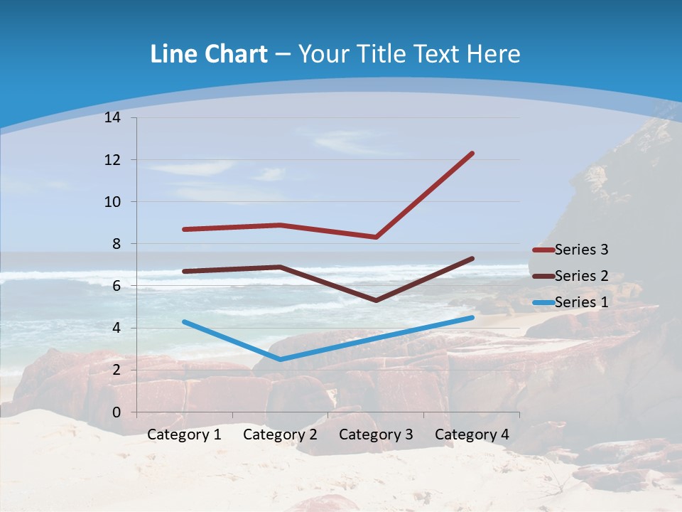 Summer Scenic Vacation PowerPoint Template
