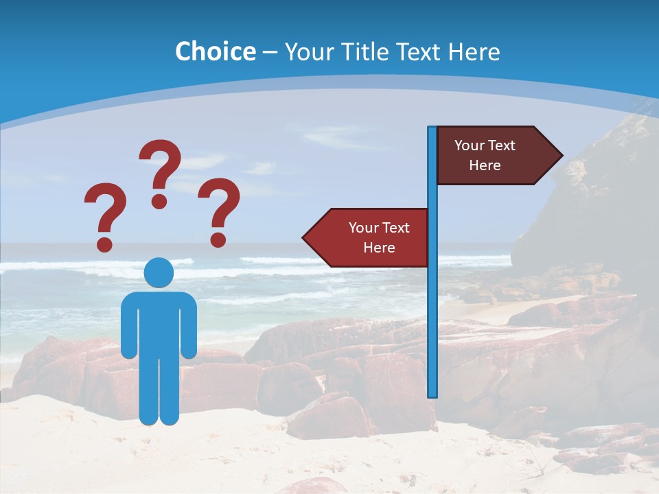 Summer Scenic Vacation PowerPoint Template