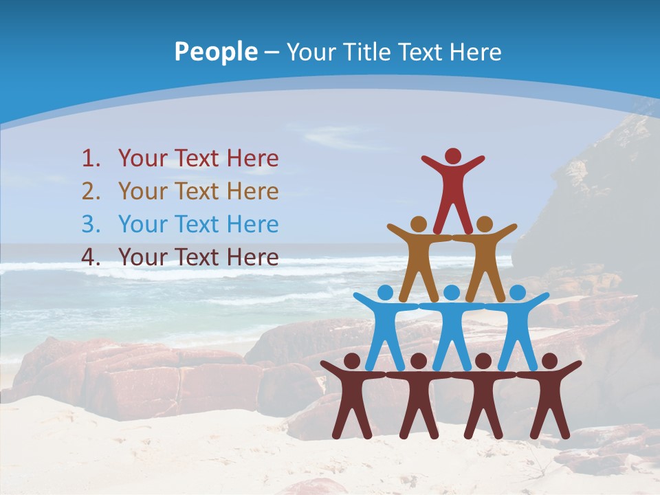 Summer Scenic Vacation PowerPoint Template