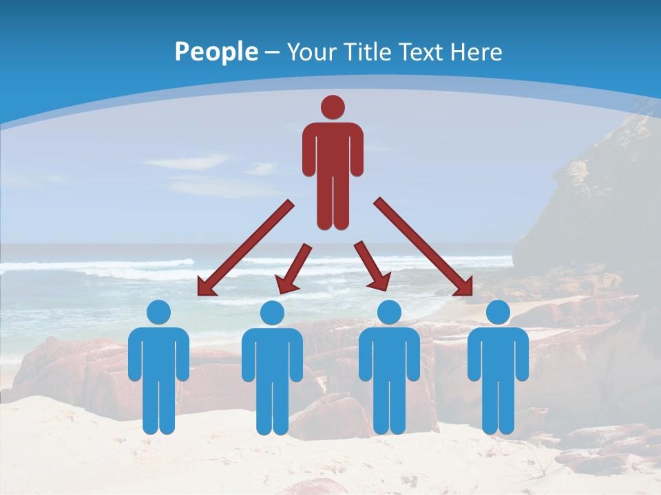 Summer Scenic Vacation PowerPoint Template