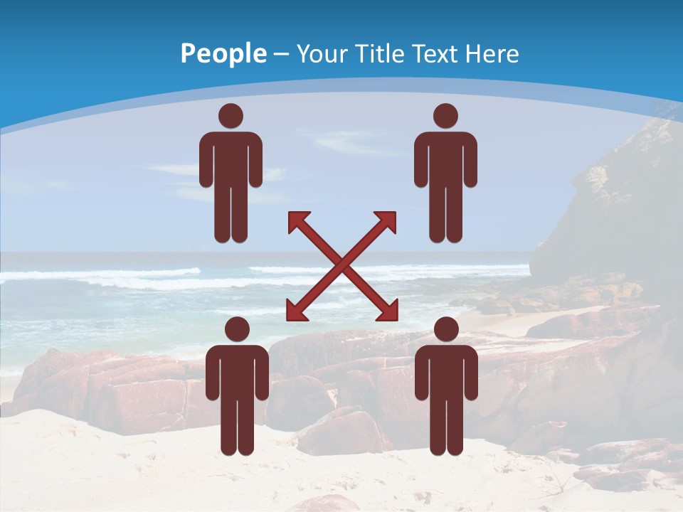 Summer Scenic Vacation PowerPoint Template