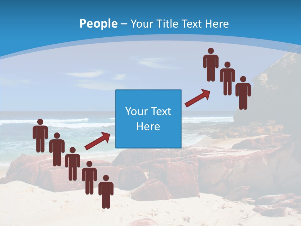 Summer Scenic Vacation PowerPoint Template