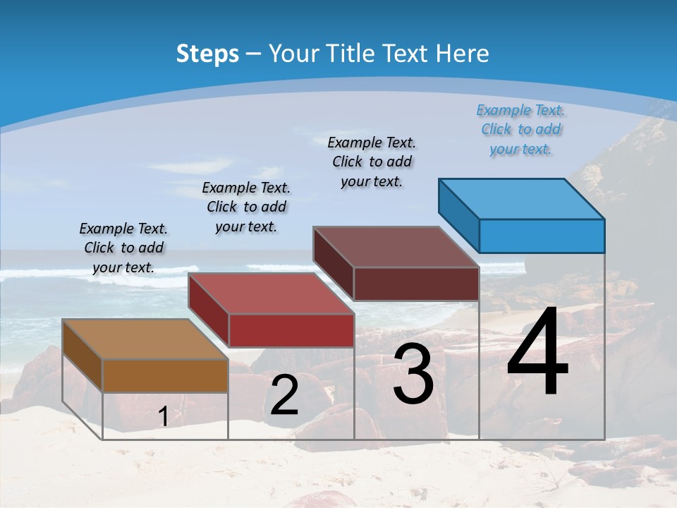 Summer Scenic Vacation PowerPoint Template