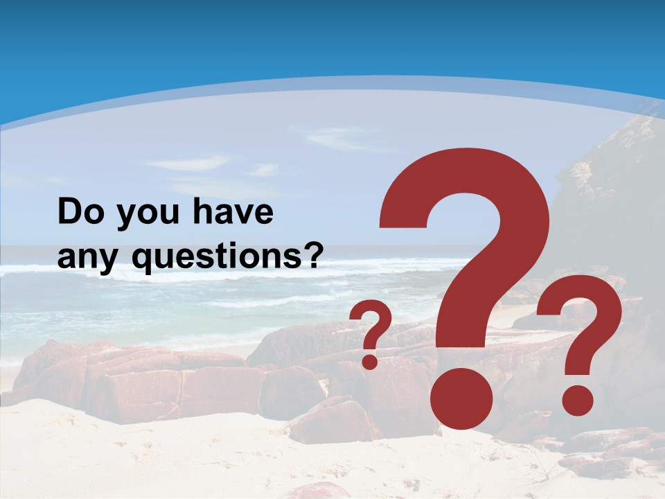 Summer Scenic Vacation PowerPoint Template