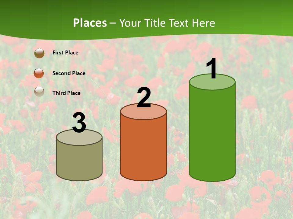 Growing War Bloom PowerPoint Template