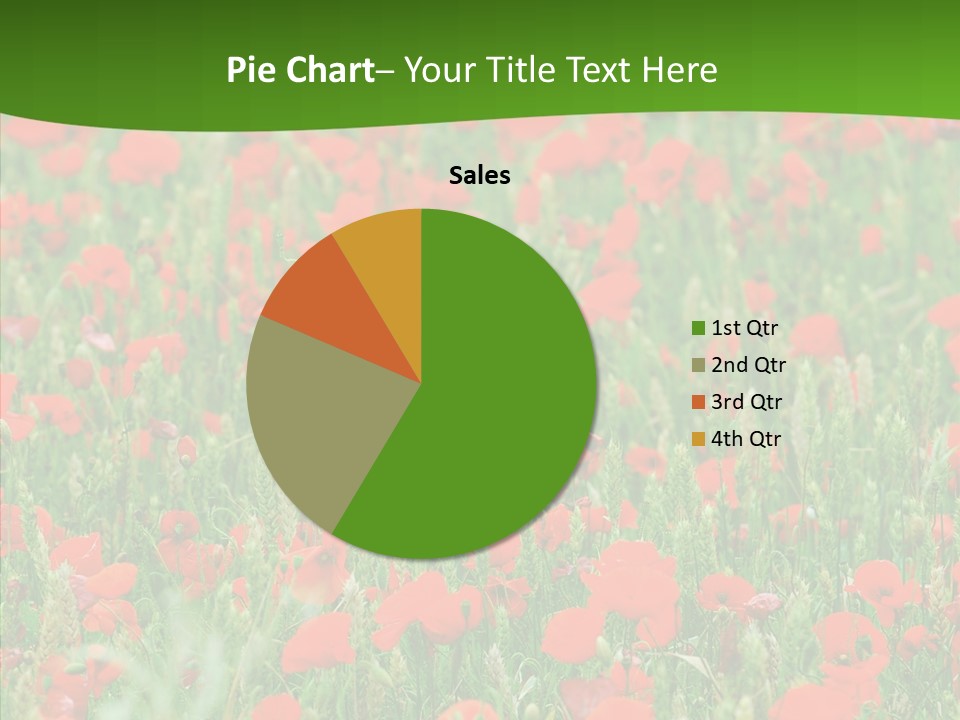 Growing War Bloom PowerPoint Template