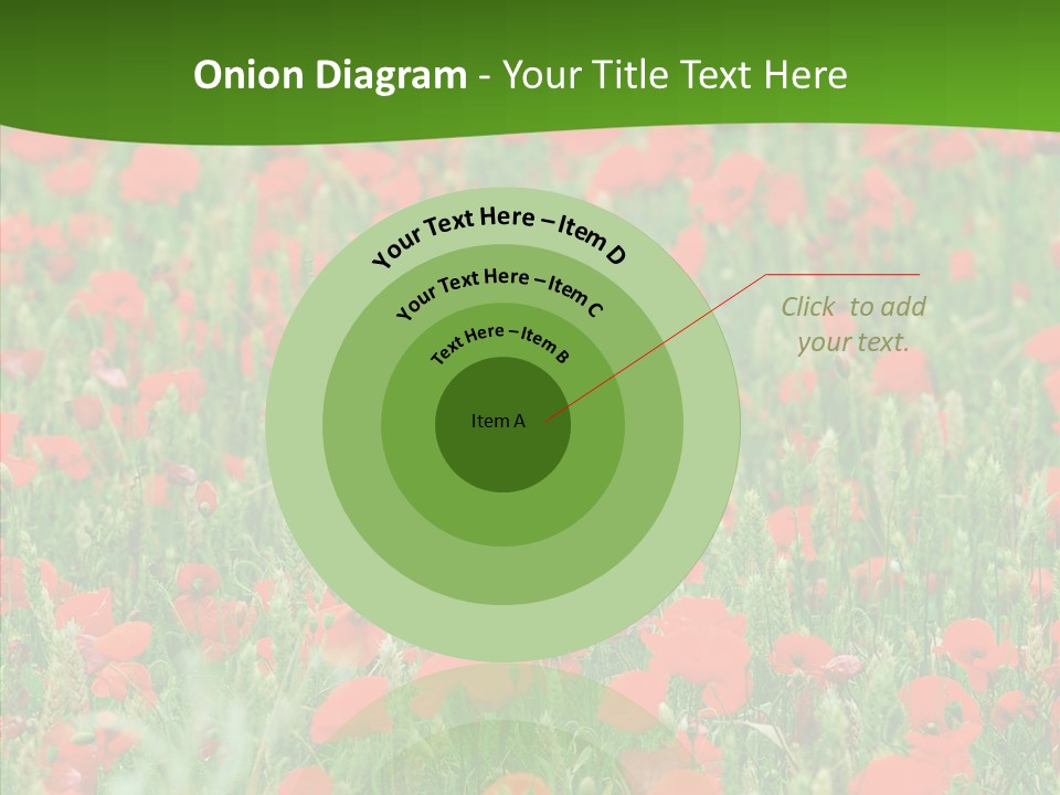 Growing War Bloom PowerPoint Template