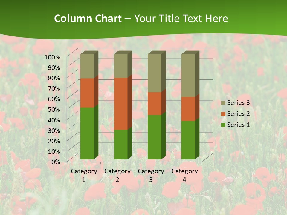 Growing War Bloom PowerPoint Template