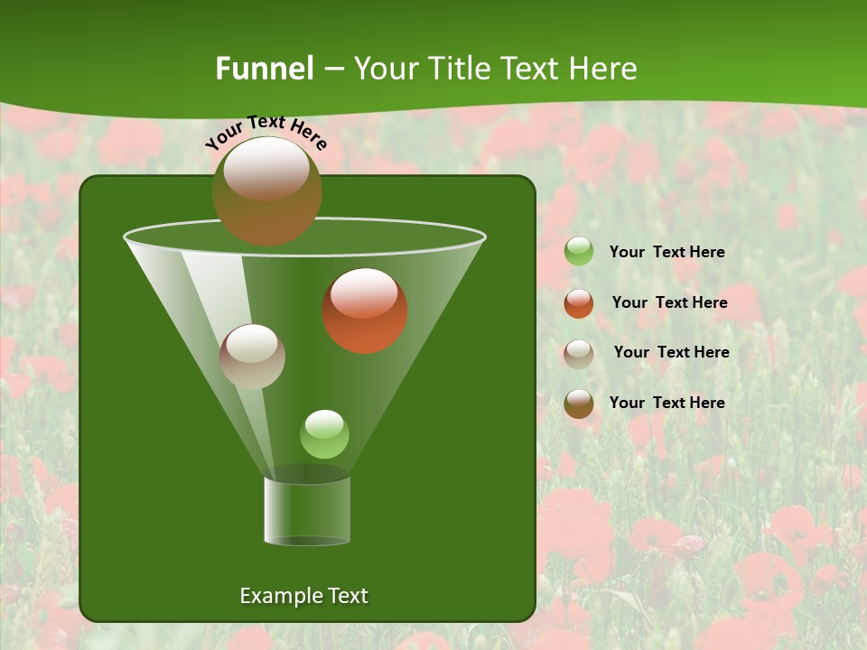Growing War Bloom PowerPoint Template