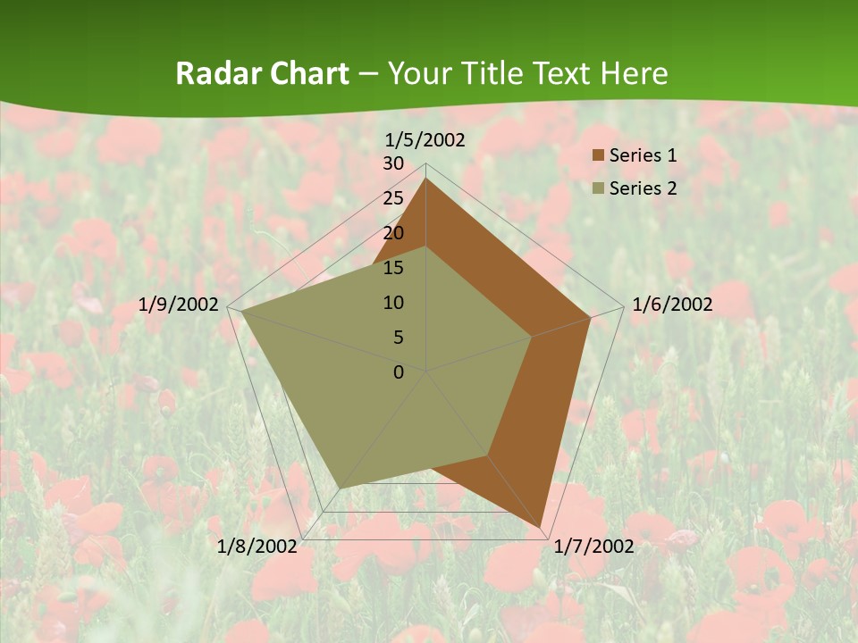 Growing War Bloom PowerPoint Template