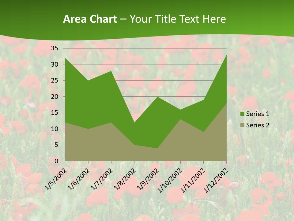 Growing War Bloom PowerPoint Template