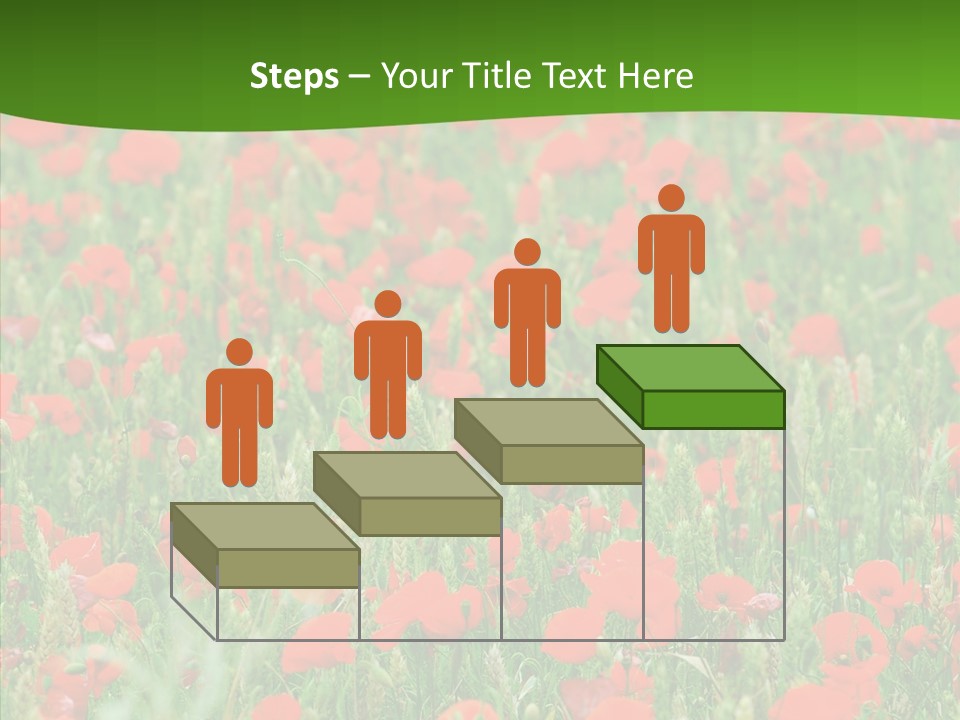 Growing War Bloom PowerPoint Template