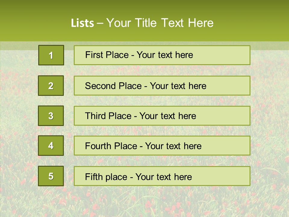 Vacation Europe Remembrance PowerPoint Template
