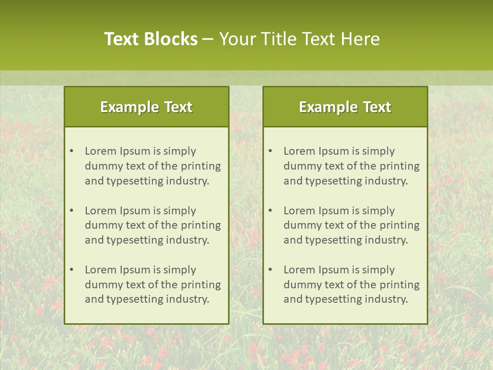 Vacation Europe Remembrance PowerPoint Template