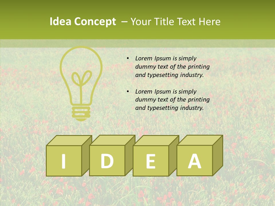 Vacation Europe Remembrance PowerPoint Template