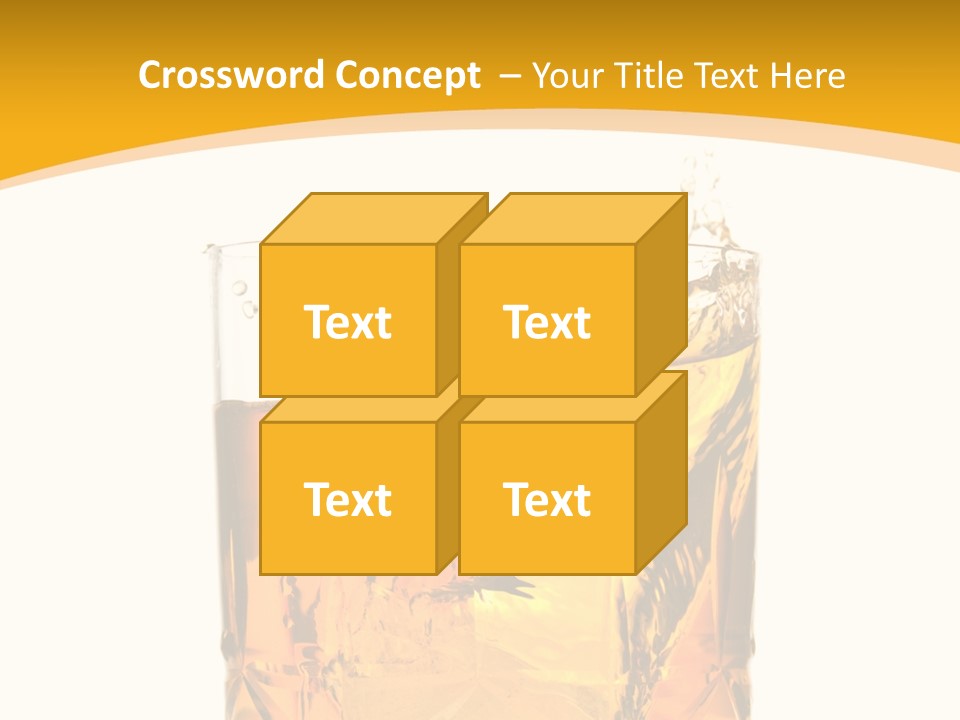 Scottish Celebrate Thirst PowerPoint Template