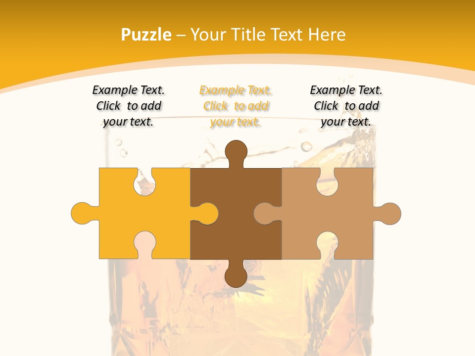 Scottish Celebrate Thirst PowerPoint Template