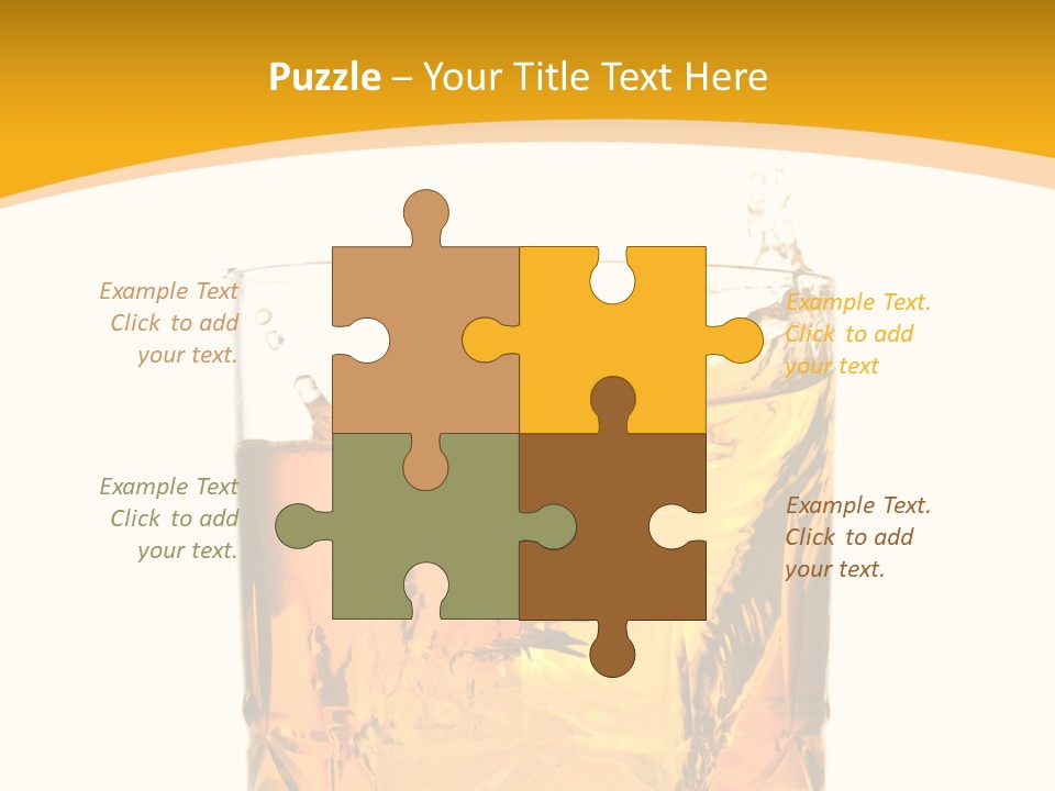 Scottish Celebrate Thirst PowerPoint Template