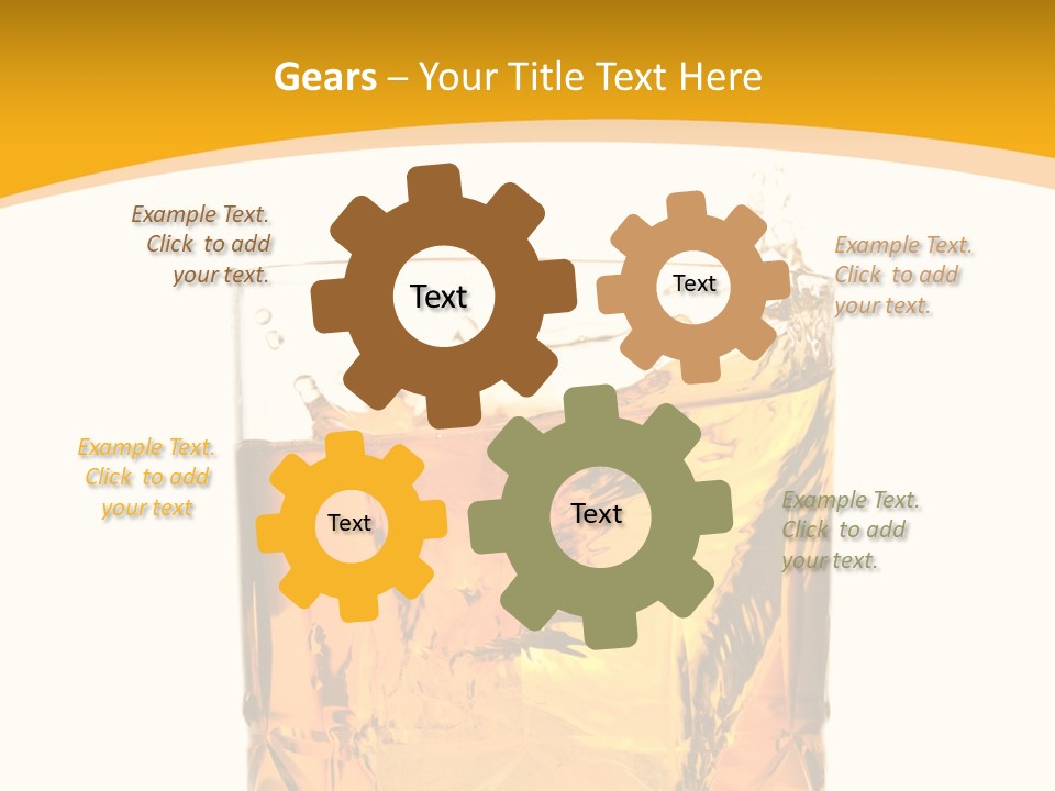 Scottish Celebrate Thirst PowerPoint Template