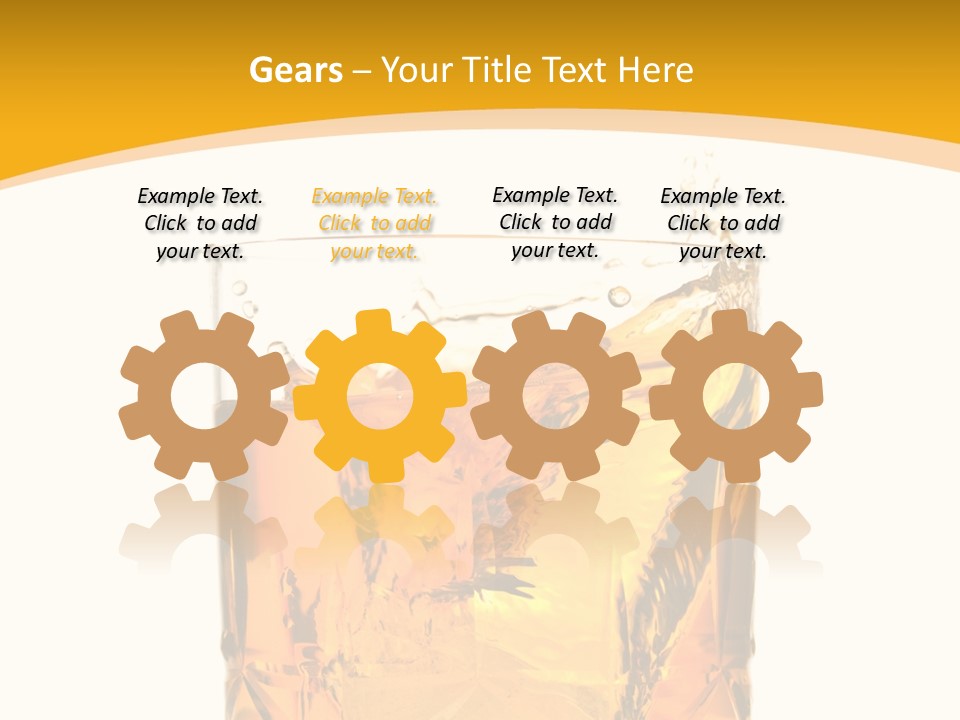 Scottish Celebrate Thirst PowerPoint Template