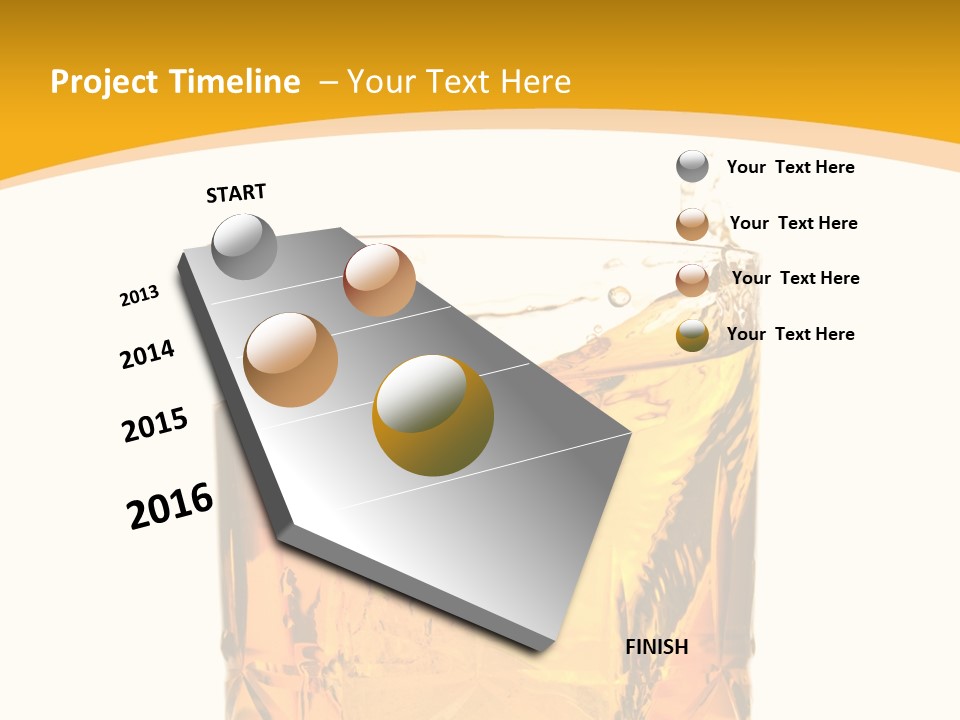 Scottish Celebrate Thirst PowerPoint Template