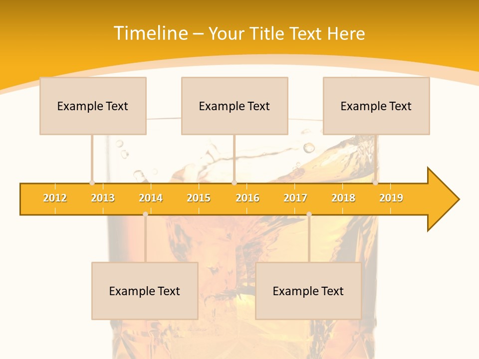 Scottish Celebrate Thirst PowerPoint Template