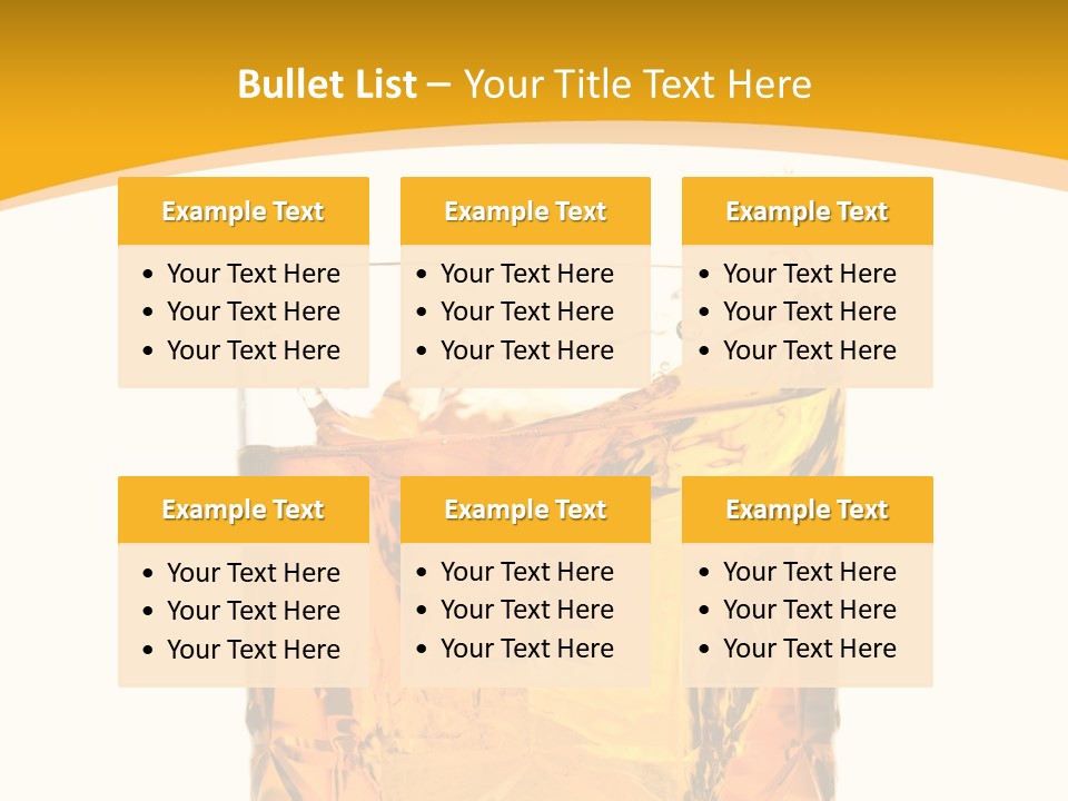 Scottish Celebrate Thirst PowerPoint Template