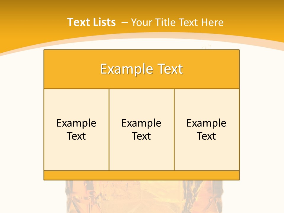 Scottish Celebrate Thirst PowerPoint Template