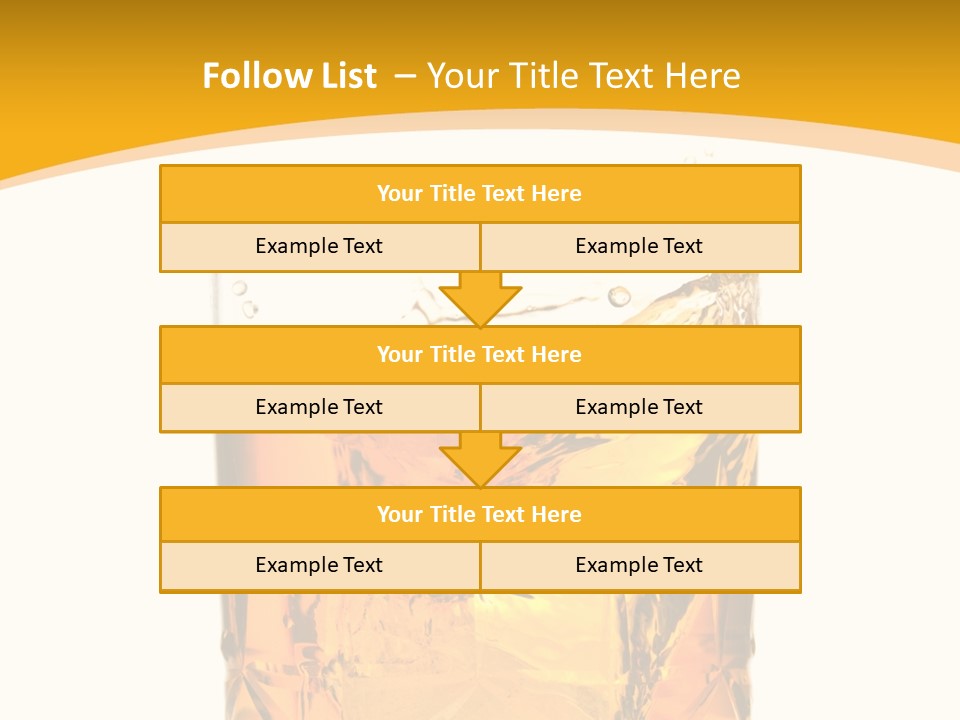 Scottish Celebrate Thirst PowerPoint Template