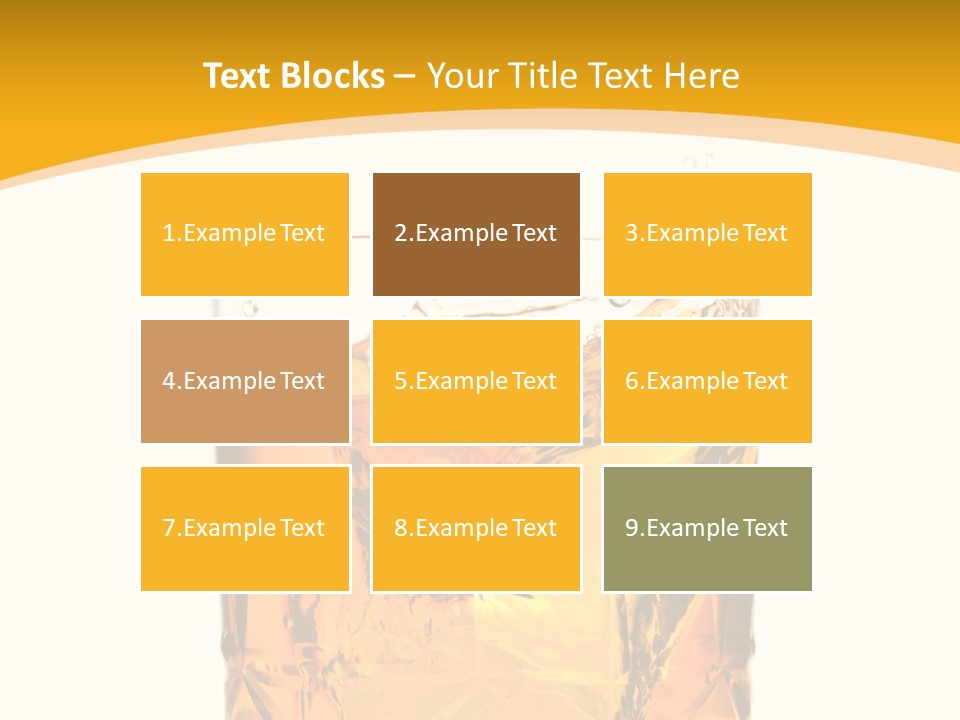 Scottish Celebrate Thirst PowerPoint Template