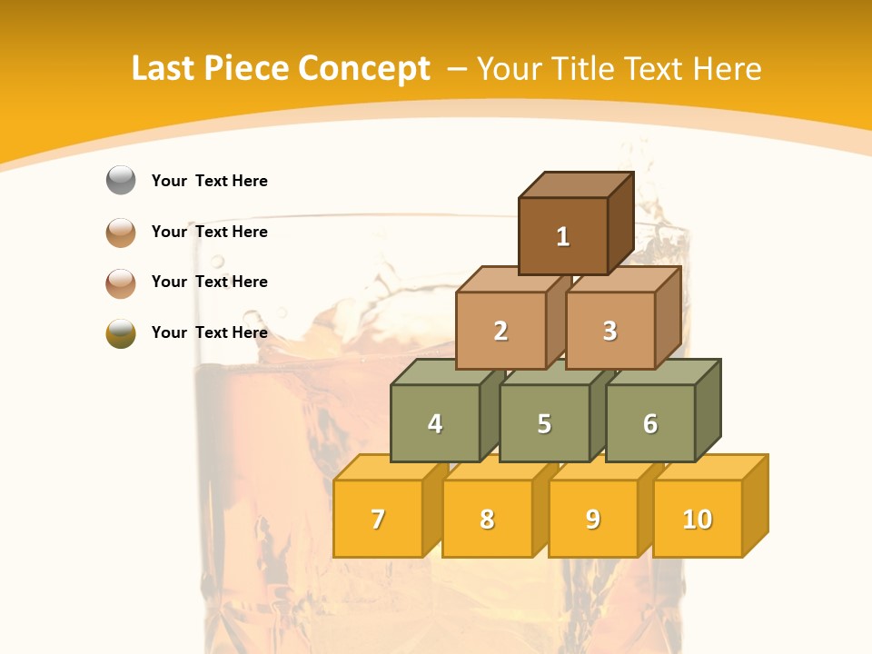 Scottish Celebrate Thirst PowerPoint Template