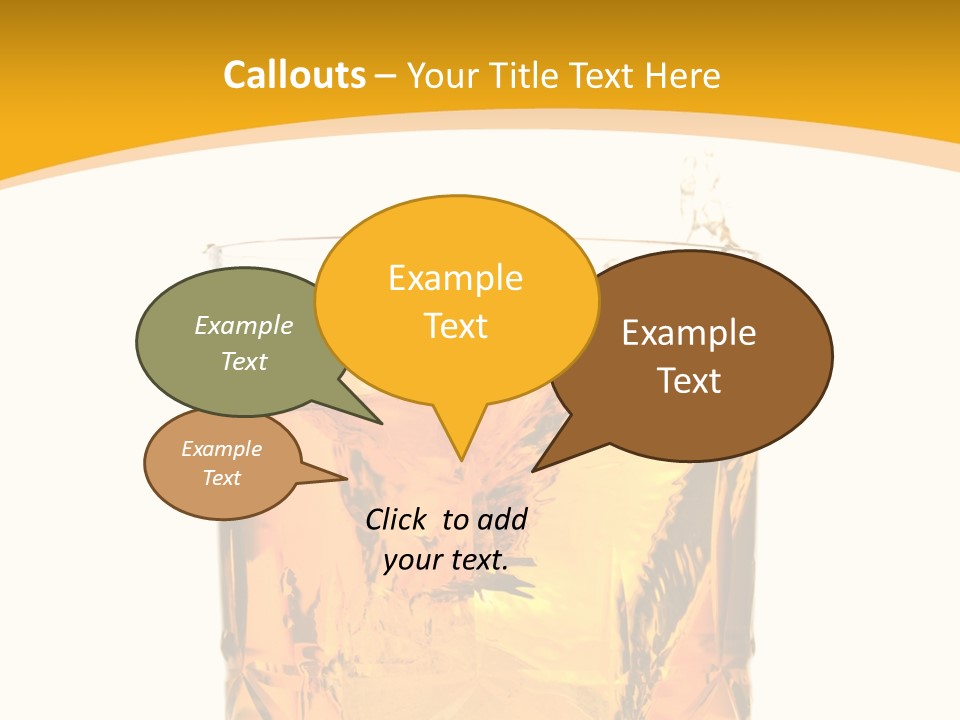 Scottish Celebrate Thirst PowerPoint Template