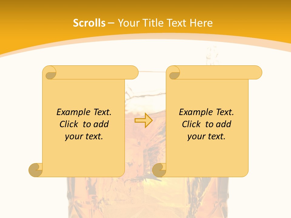 Scottish Celebrate Thirst PowerPoint Template