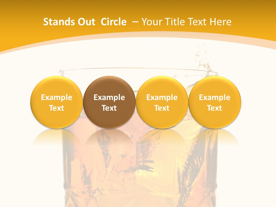 Scottish Celebrate Thirst PowerPoint Template