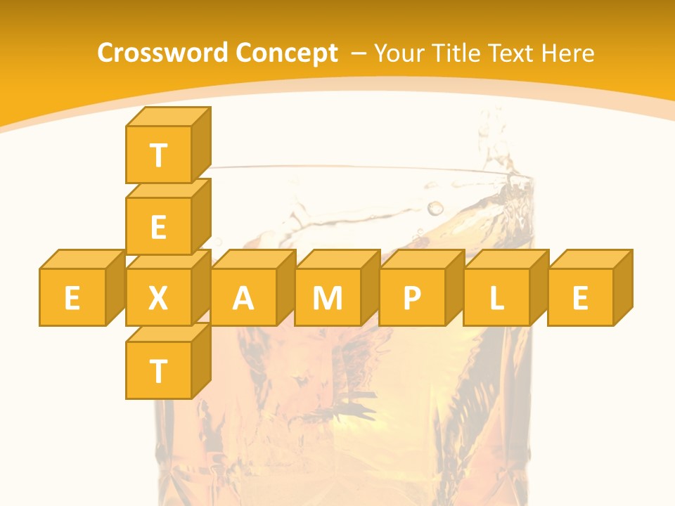 Scottish Celebrate Thirst PowerPoint Template