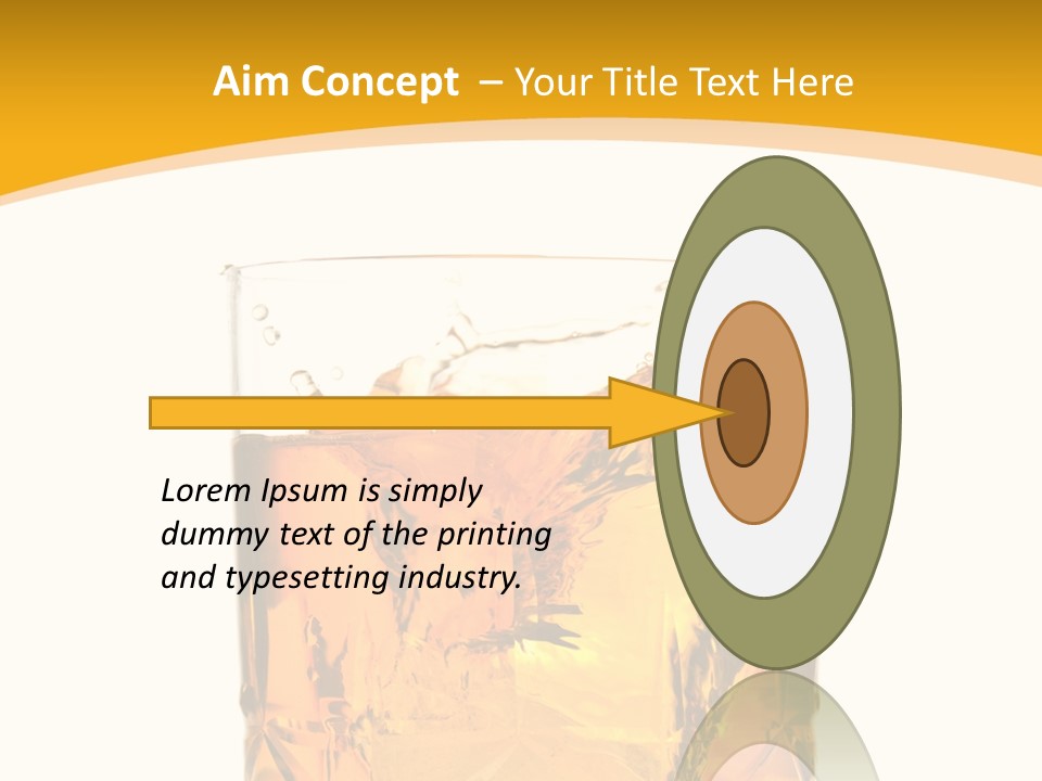 Scottish Celebrate Thirst PowerPoint Template