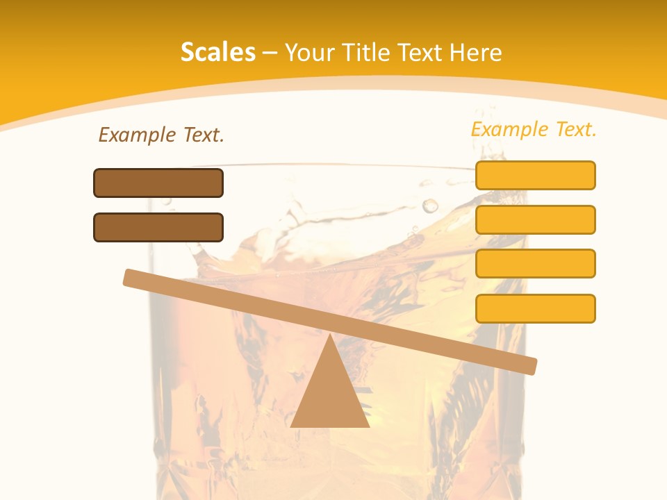 Scottish Celebrate Thirst PowerPoint Template