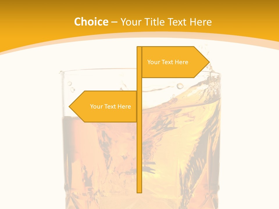 Scottish Celebrate Thirst PowerPoint Template