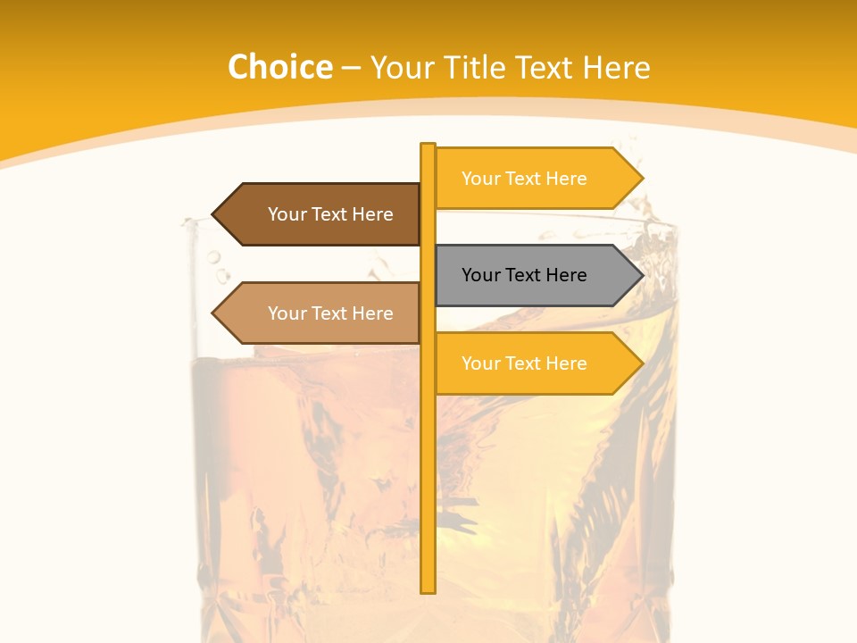 Scottish Celebrate Thirst PowerPoint Template