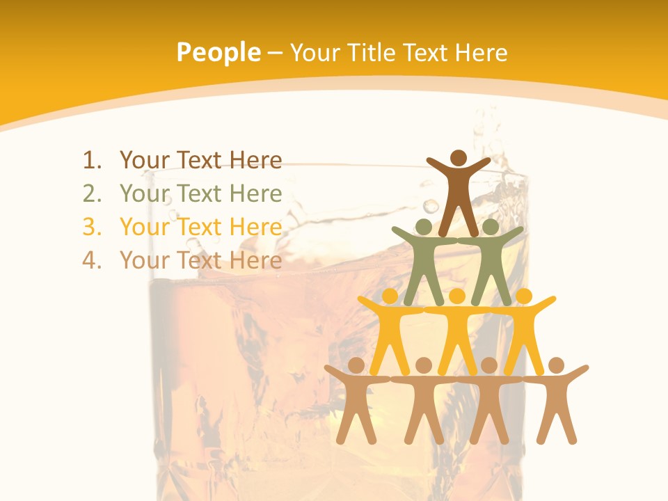 Scottish Celebrate Thirst PowerPoint Template