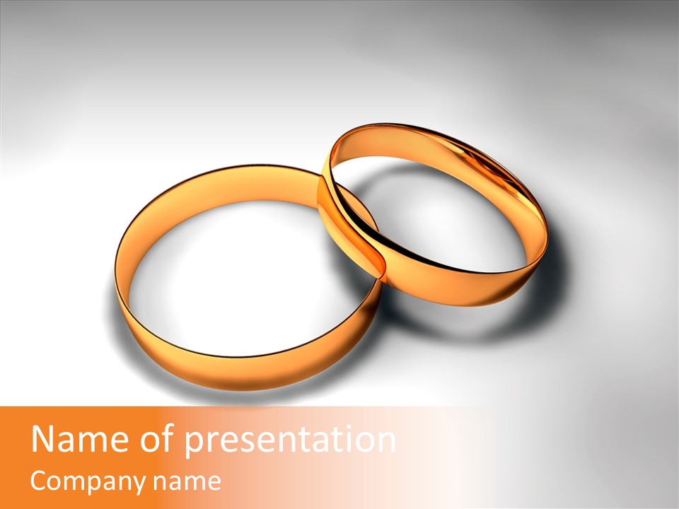 Marry Eternity Shining PowerPoint Template
