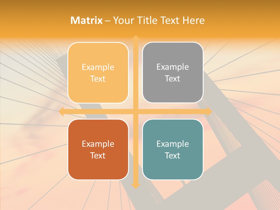 Table Corporation Writing PowerPoint Template