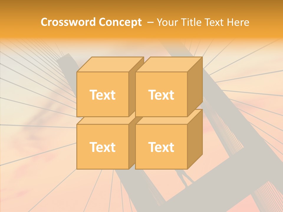 Table Corporation Writing PowerPoint Template
