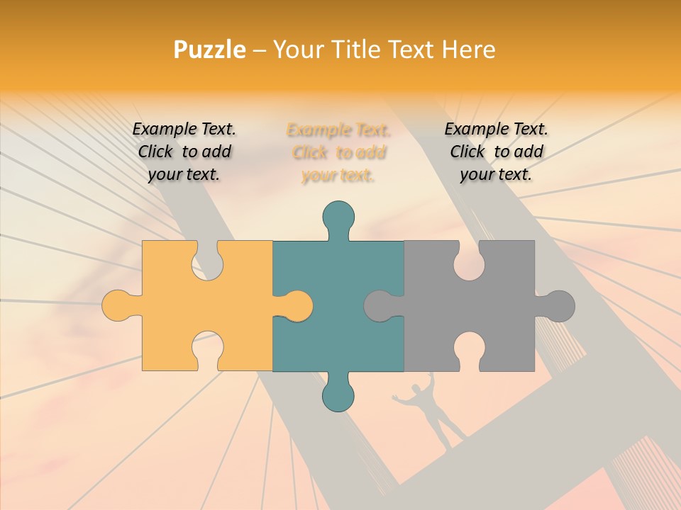 Table Corporation Writing PowerPoint Template