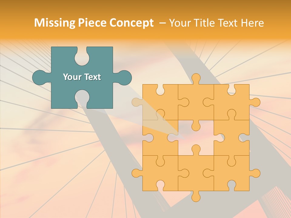 Table Corporation Writing PowerPoint Template