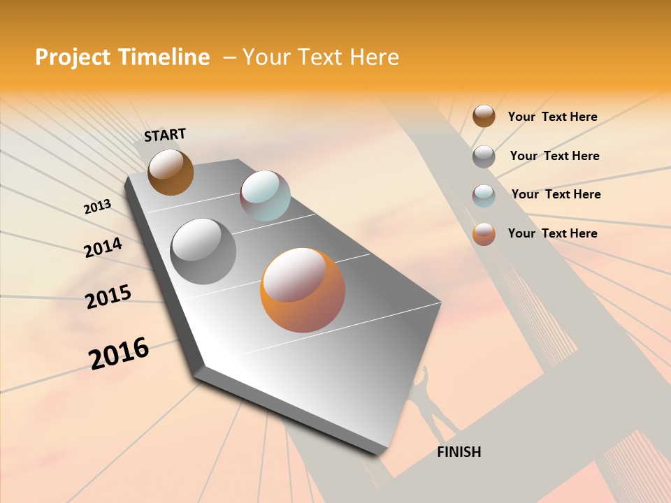 Table Corporation Writing PowerPoint Template