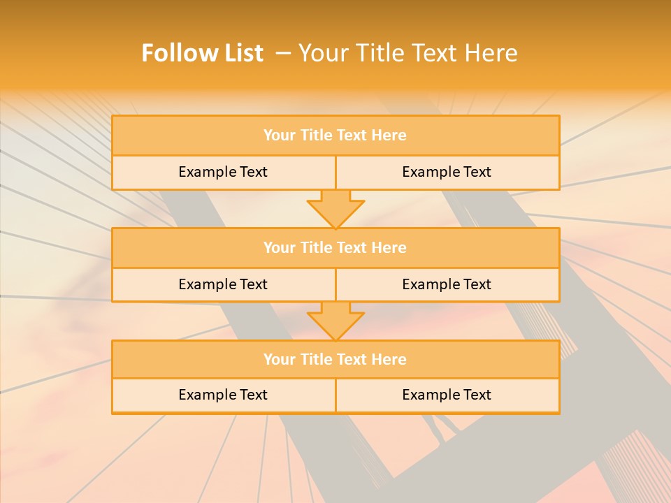 Table Corporation Writing PowerPoint Template